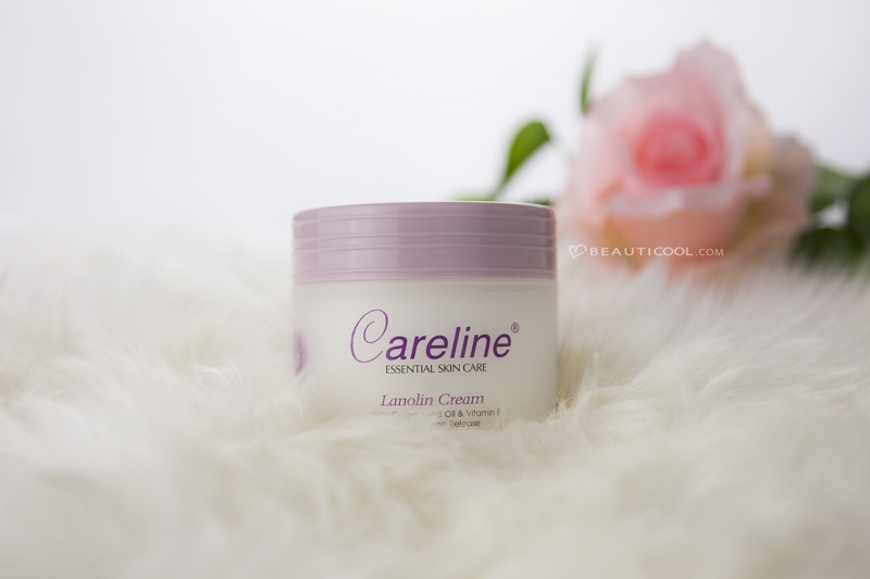 Careline Lanolin Cream With Grape Seed Oil & Vitamin E 100ml