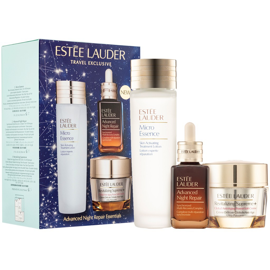 Estee Lauder Wake Up To Beautiful Skin Set  รวมสกินแคร์ขายดีจาก Estee ต้อนรับผิวสวยกระชับ อิ่มฟู ไร้ริ้วรอย